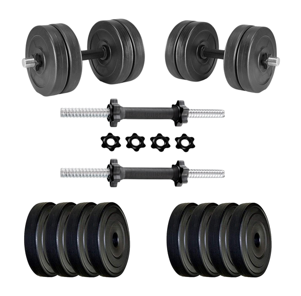 Protoner PVC Dumbbell Set 4 kg - 30 kg Protoner - Sports Hubb GYM