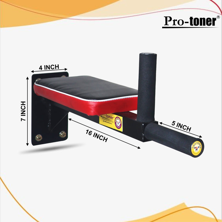 Protoner Wall Mounting Bar for Dips , leg raise and multiple exercises Protoners GYM