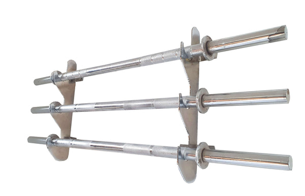 Protoner chrome plates bar holder with 3 racks Protoner - Sports Hubb GYM