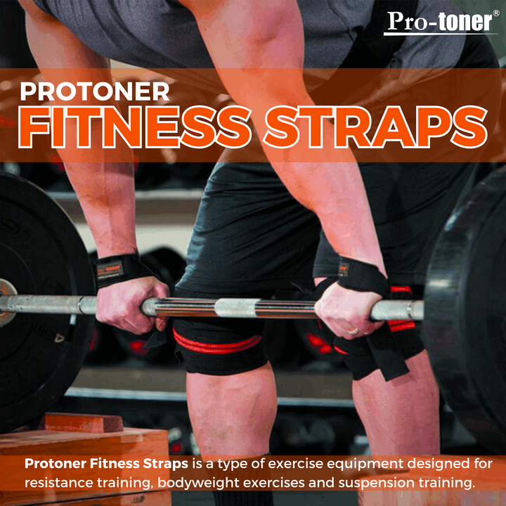 Deadlift Fitness Straps Set of 2 Protoners GYM