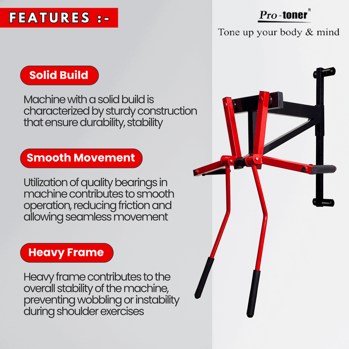 Protoner shoulder and arm strength exerciser innovation at its best for home and commercial workout Protoner - Sports Hubb GYM