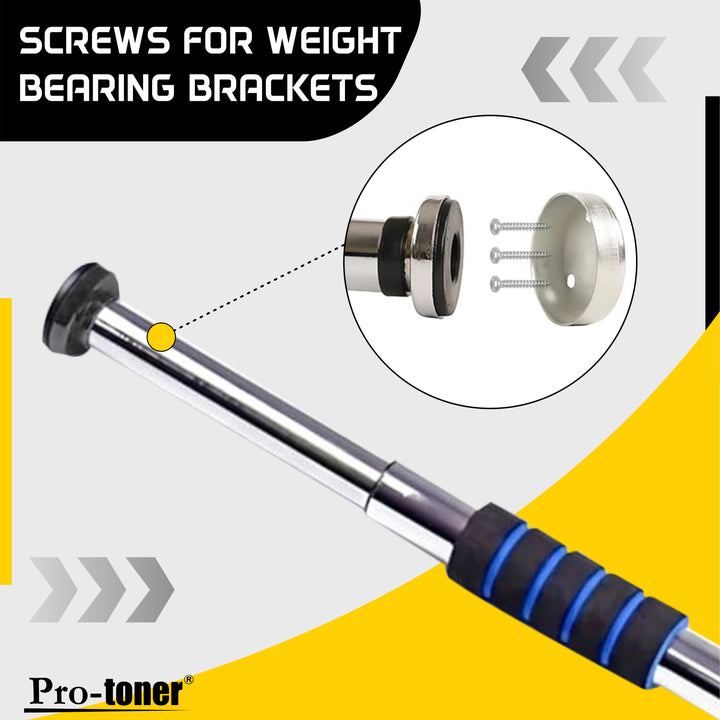 Protoner Door Bar for pullups Adjustable length Protoners GYM