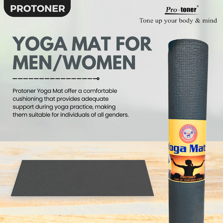 Protoner Yoga Mat 4mm choose from Red Black Green Blue Purple | Gym Equipment | Home Gym Equipment | Commercial Gym Machines | Strength Training Equipment | Protoners | [2025]