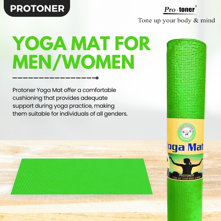 Protoner Yoga Mat 4mm choose from Red Black Green Blue Purple | Gym Equipment | Home Gym Equipment | Commercial Gym Machines | Strength Training Equipment | Protoners | [2025]