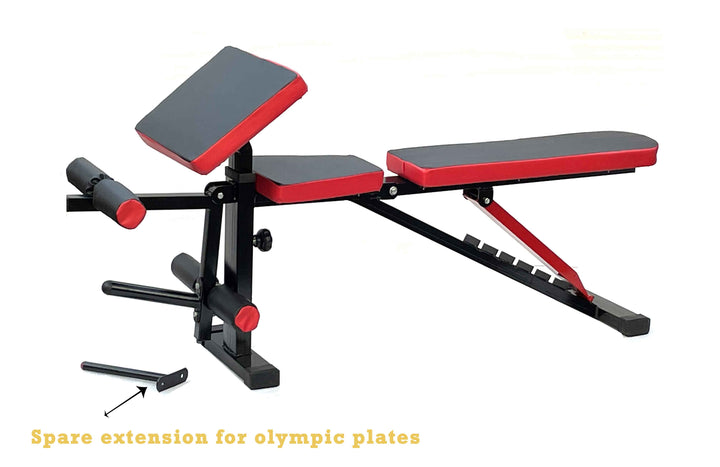 Protoner adjustable bench with removable preacher curl Protoner GYM