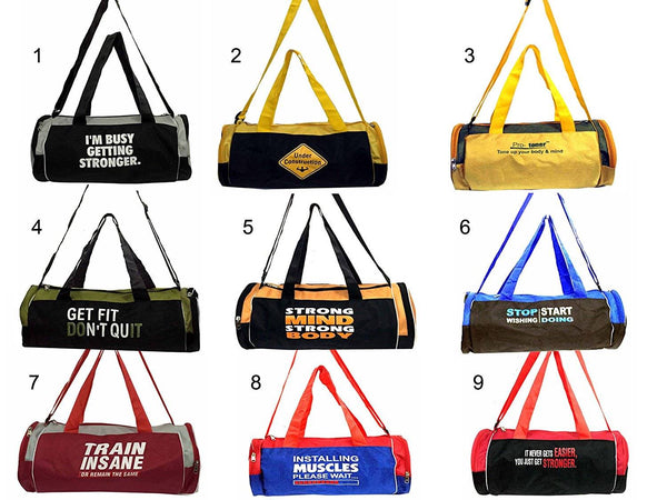 Protoner Sports Gym Duffel bag Choose from 9 designs Protoners GYM