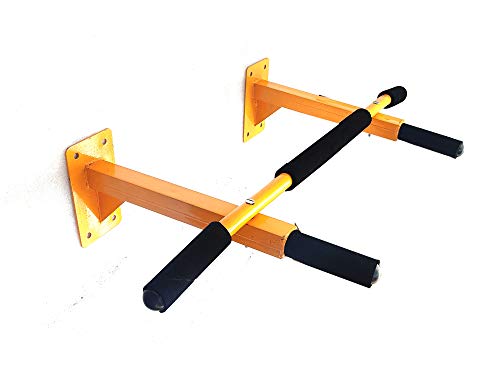 Protoner Yellow Wall Mounting Chin Up Bar and Ab Strap Combo Protoner Sports Hubb