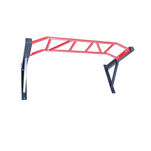 Monkey Bar for Chin ups, Pull Ups and Height Increase , 50 x 21 inch, Red Black Protoner GYM