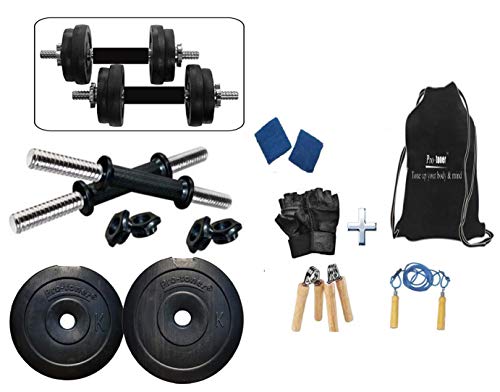 Protoner and Accessories Adjustable Dumbbells PVC Protoner GYM