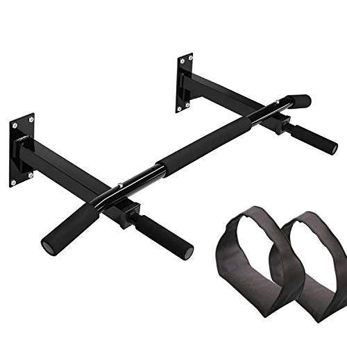 Protoner Wall Mounting Chin Up Bar and Ab Strap Combo Protoners GYM