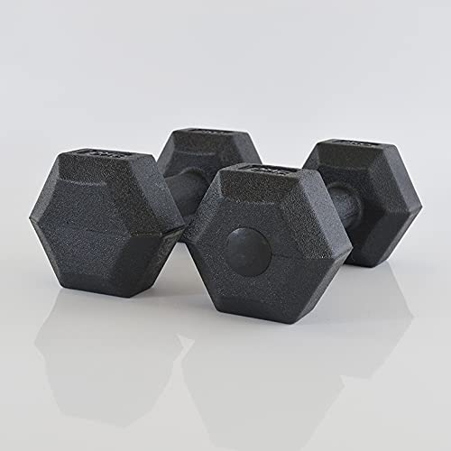 Protoner PVC hex dumbbells 1 Pair Protoner - Sports Hubb GYM