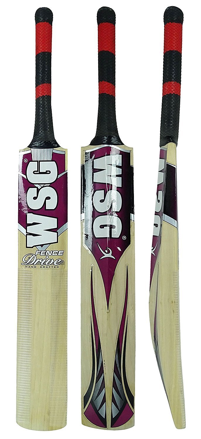 Wsg Fence Drive Kashmir Willow Wooden Full Size Short Handle Cricket Bat | Gym Equipment | Home Gym Equipment | Commercial Gym Machines | Strength Training Equipment | Protoners | [2025]