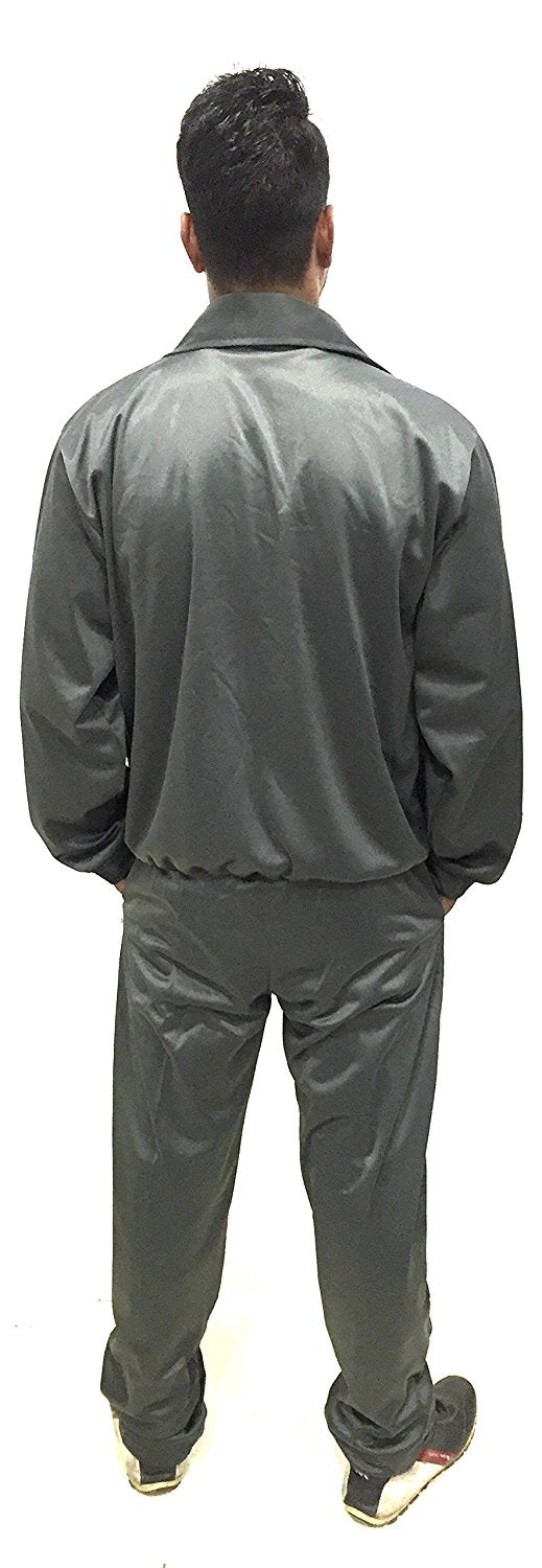 O'win TrackSuit For Men Size MEDIUM To XXXL Balck & Grey Protoners GYM