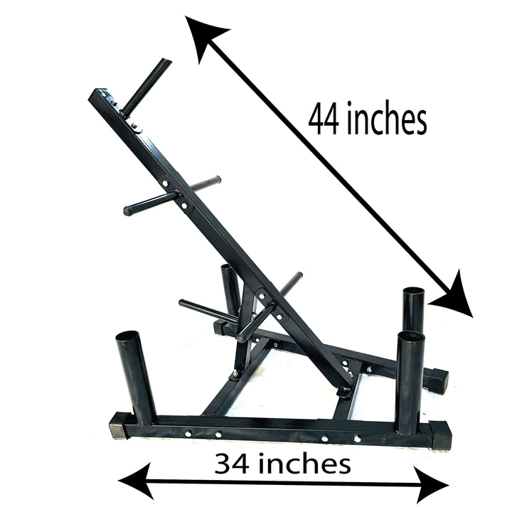 Protoner Olympic Bar and Weight Plates Storage Rack Protoner - Sports Hubb GYM