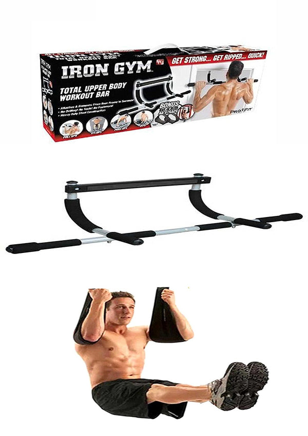 Protoner Iron gym with Ab Straps Multi purpose chin up bar Protoners GYM